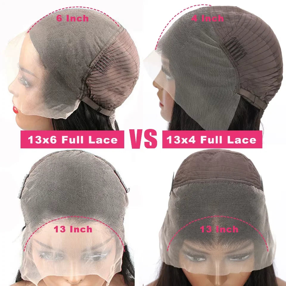 300% 13x6 HD Lace Frontal Wig  Glueless