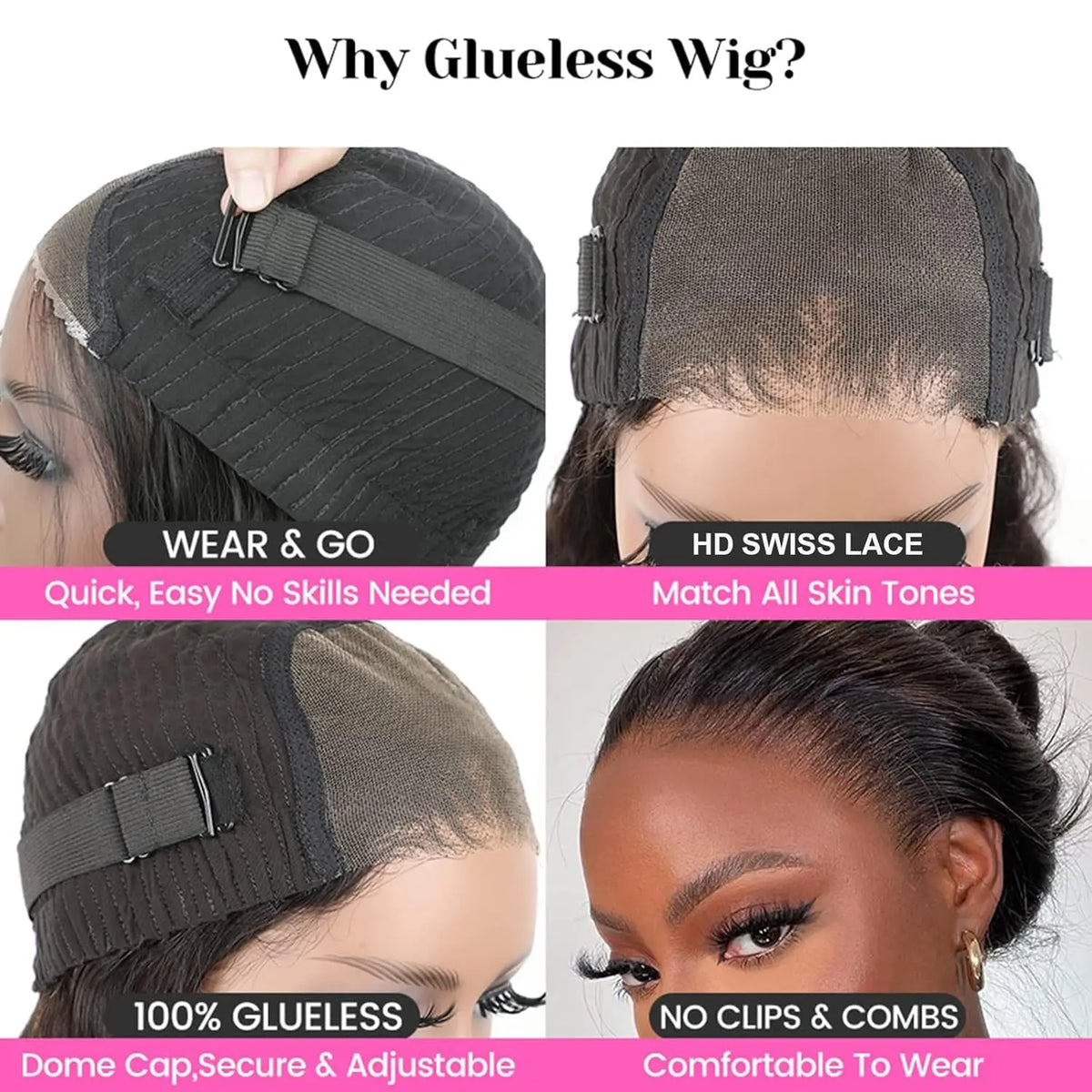 Wear and Go Glueless Wig