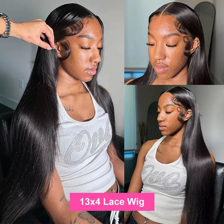 300% 13x6 HD Lace Frontal Wig  Glueless