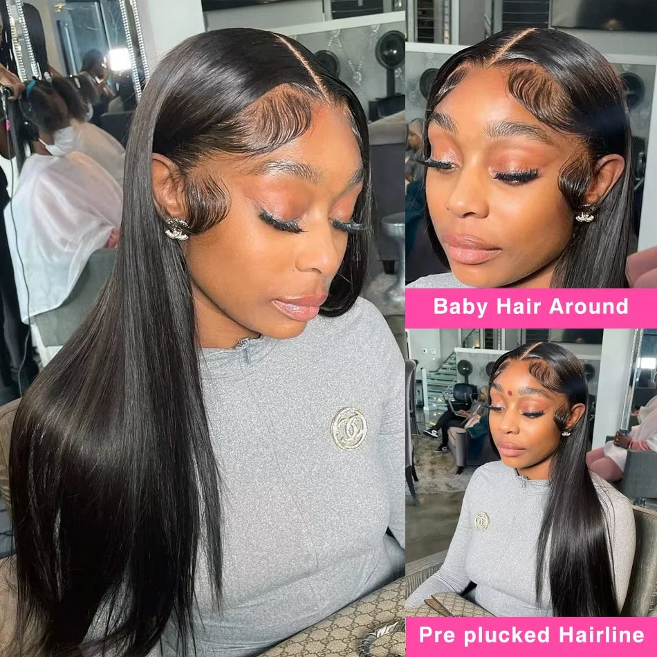 300% 13x6 HD Lace Frontal Wig  Glueless