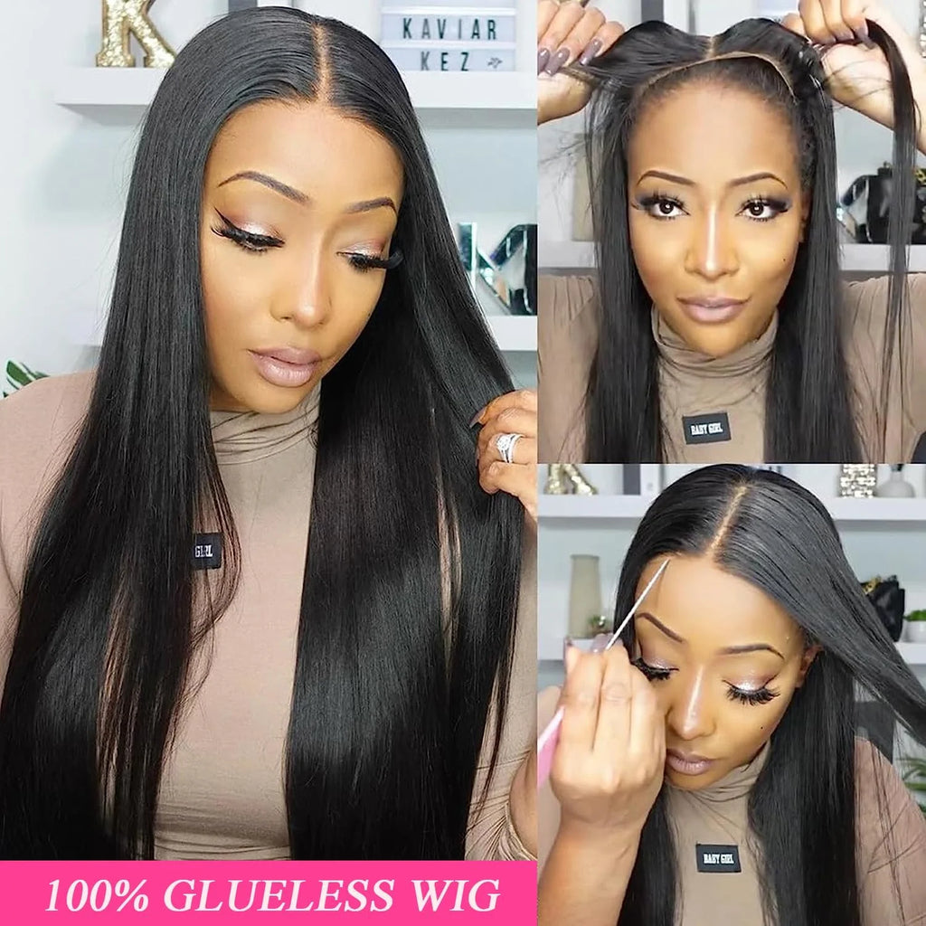 300% 13x6 HD Lace Frontal Wig  Glueless