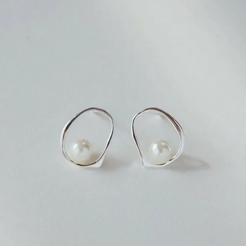 925 Sterling Silver Vintage Earrings
