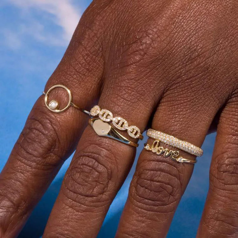 Hip Hop Link Ring