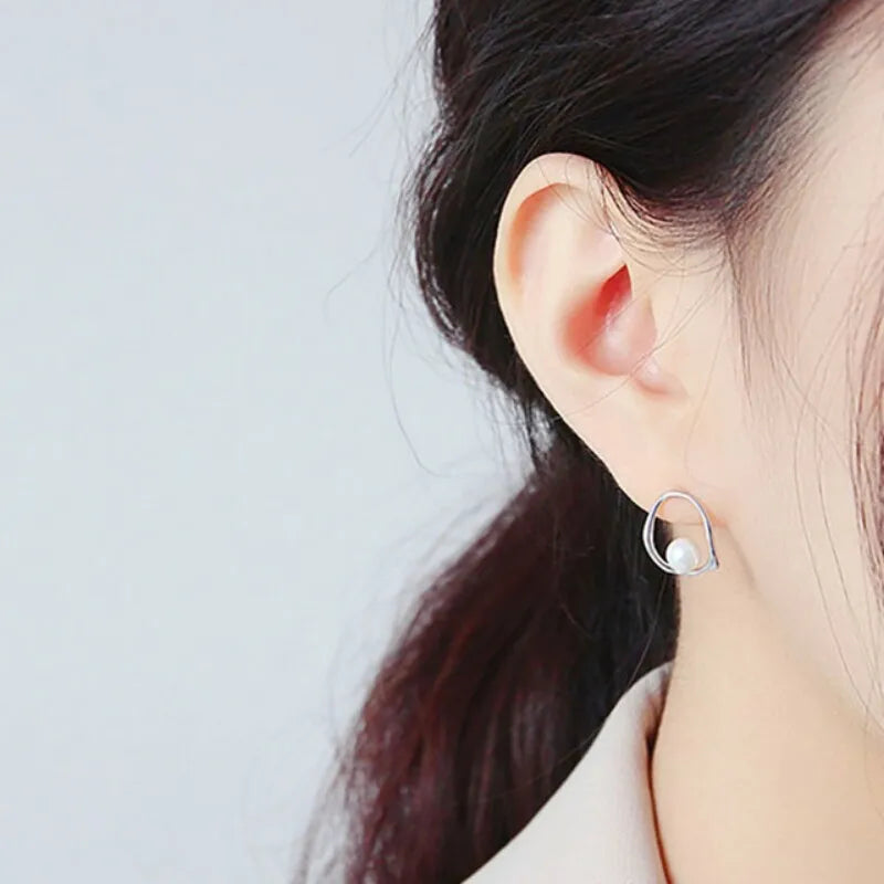 925 Sterling Silver Vintage Earrings