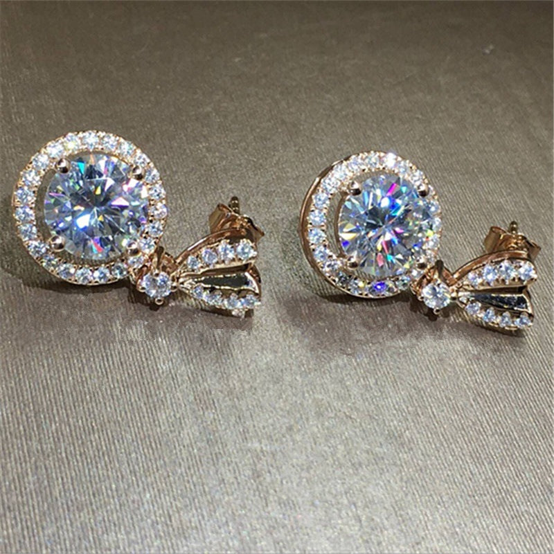 Real 14K Gold Jewelry Earring