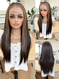 Lace Front Wig Blended  Glueless