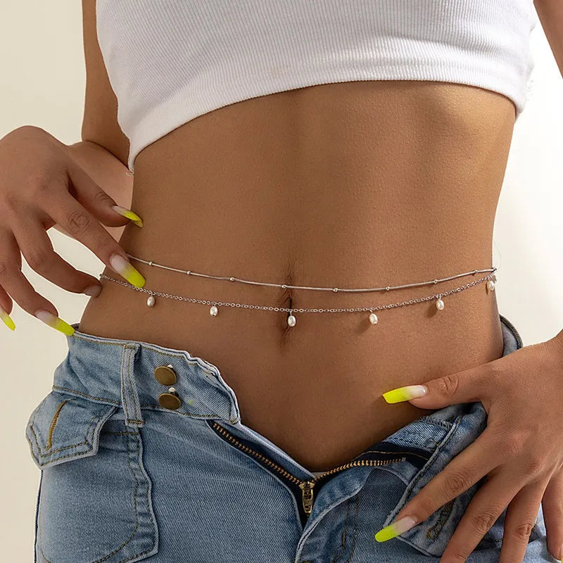 Women Waist Bead Belly Chain