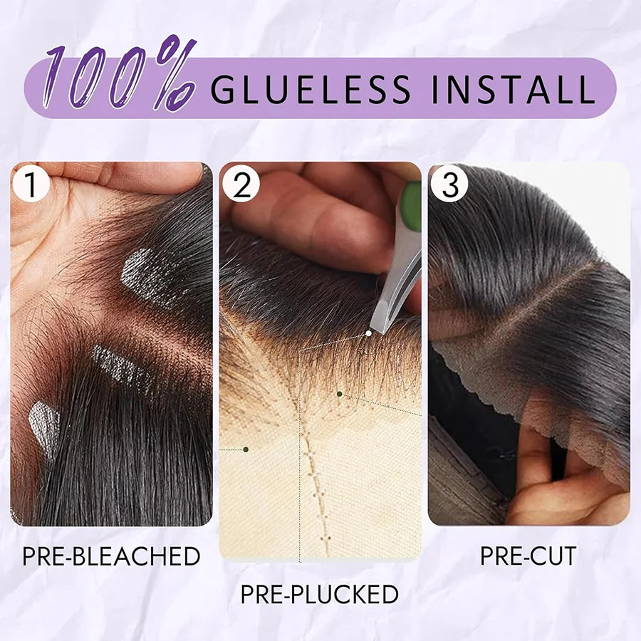 Glueless Wigs Virgin
