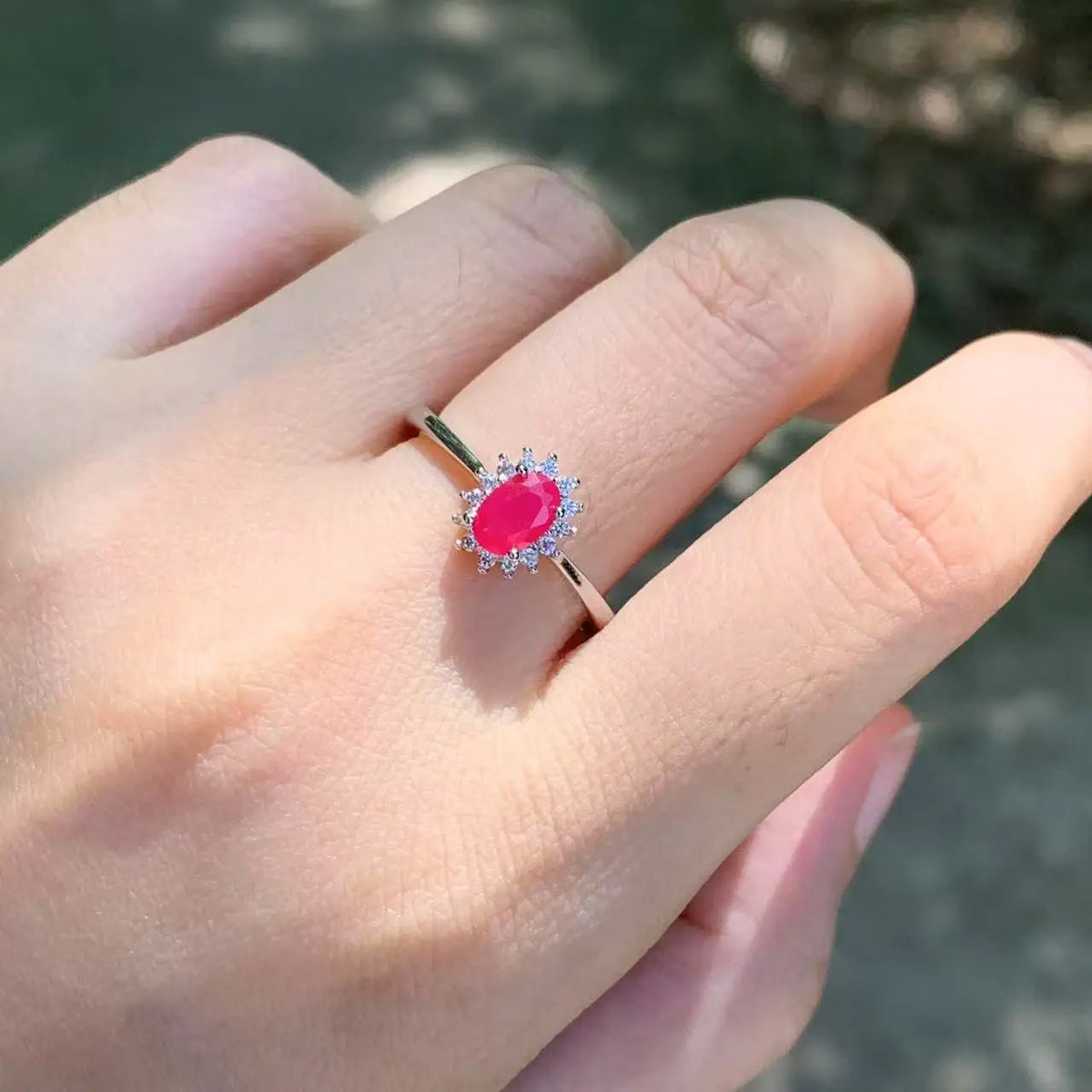 Natural Ruby Ring