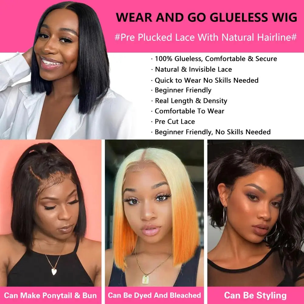Wear And Go Glueless Wigs