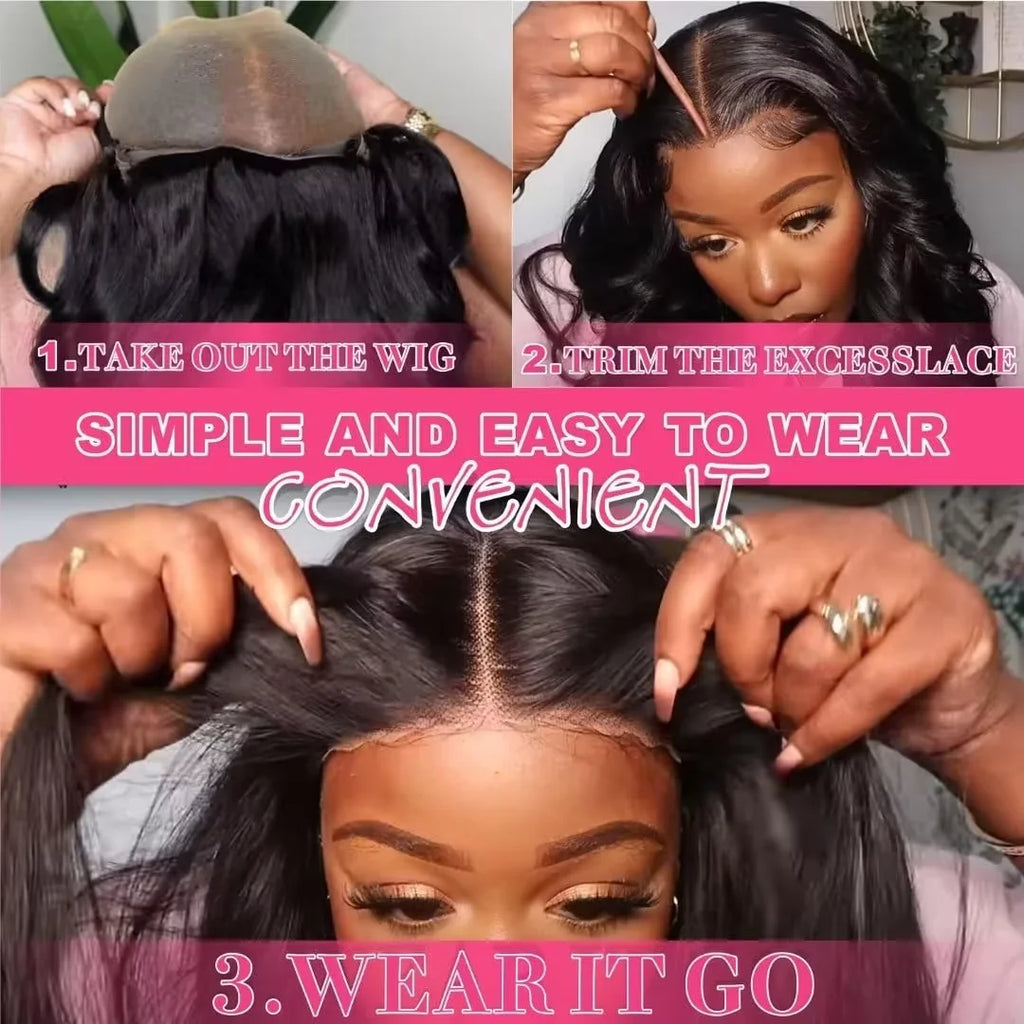 Glueless Wig Straight Human Hair Wigs