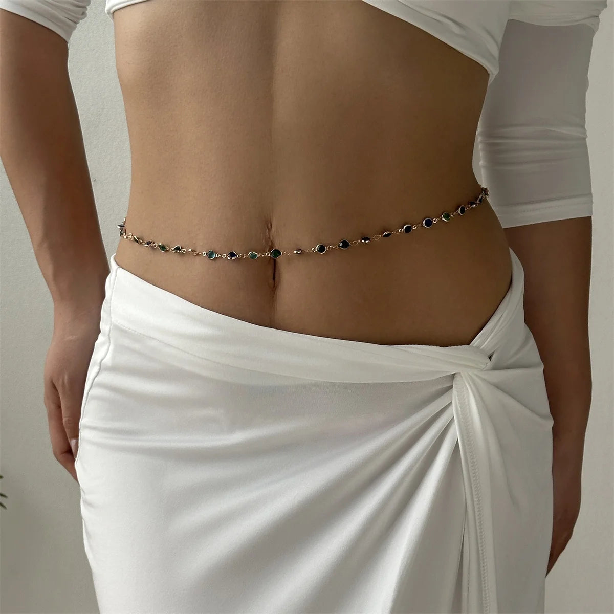 HipHop Double Layers Belly Chains