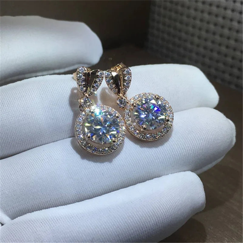 Real 14K Gold Jewelry Earring