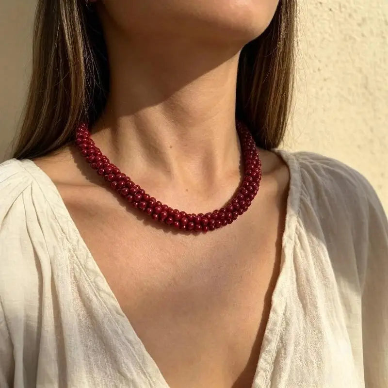 Women's Bohemian Beaded Necklace