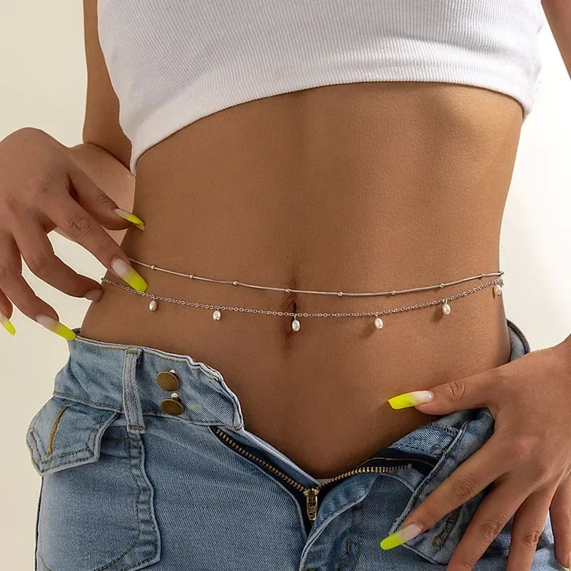 Women Waist Bead Belly Chain