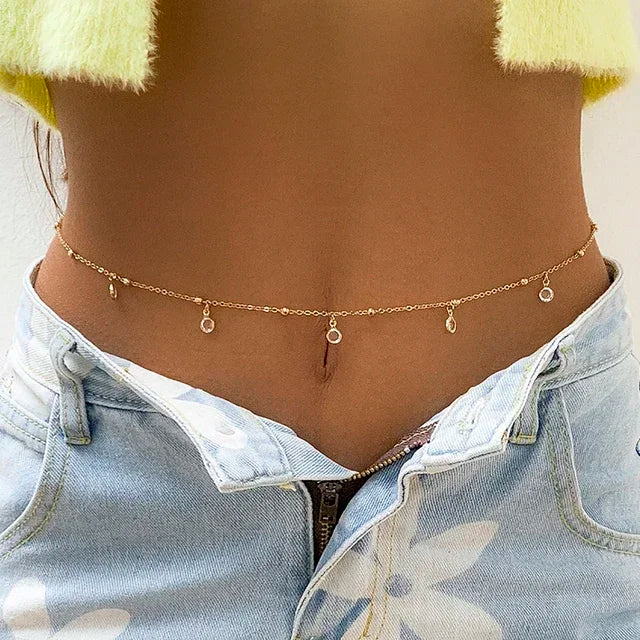 Women Waist Bead Belly Chain