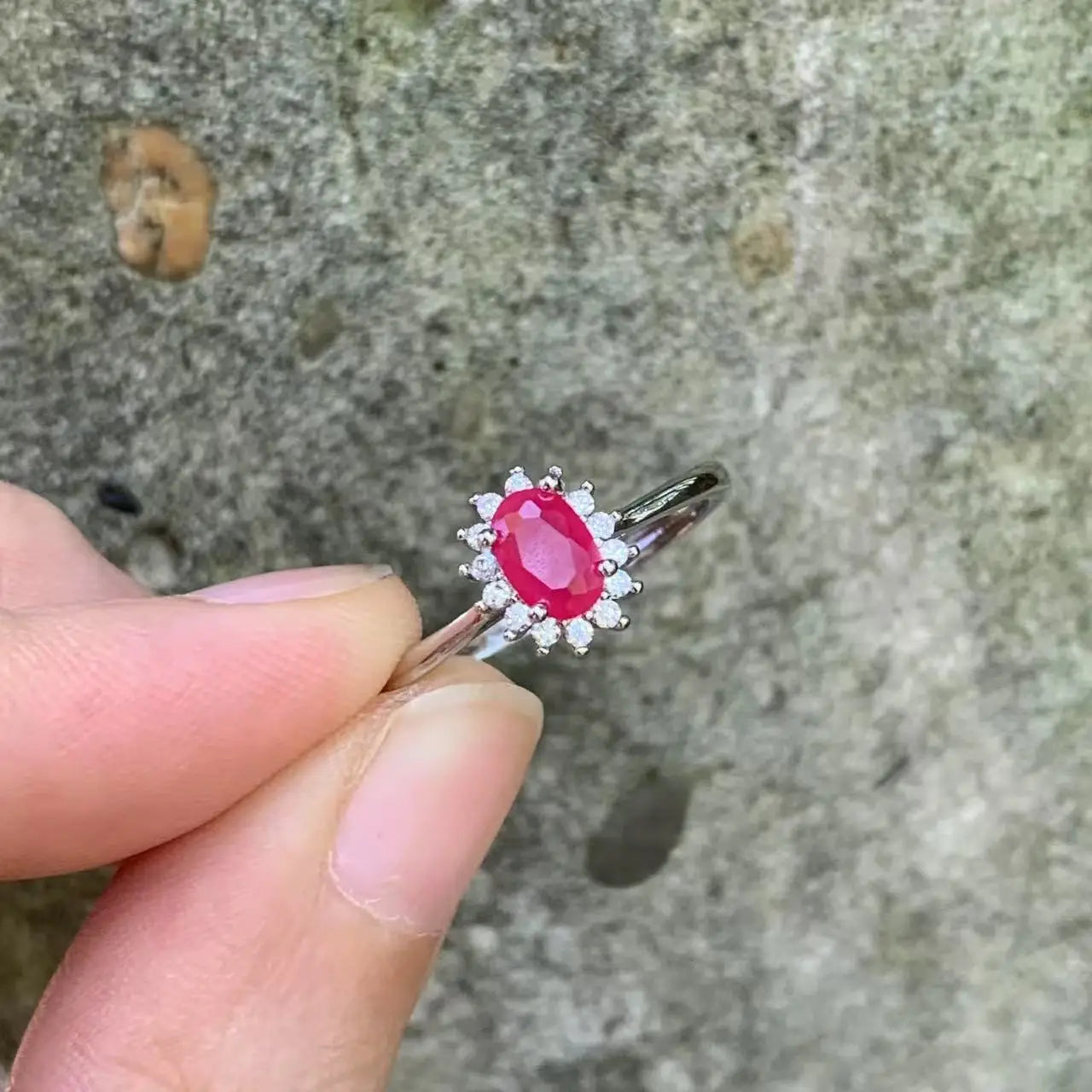 Natural Ruby Ring
