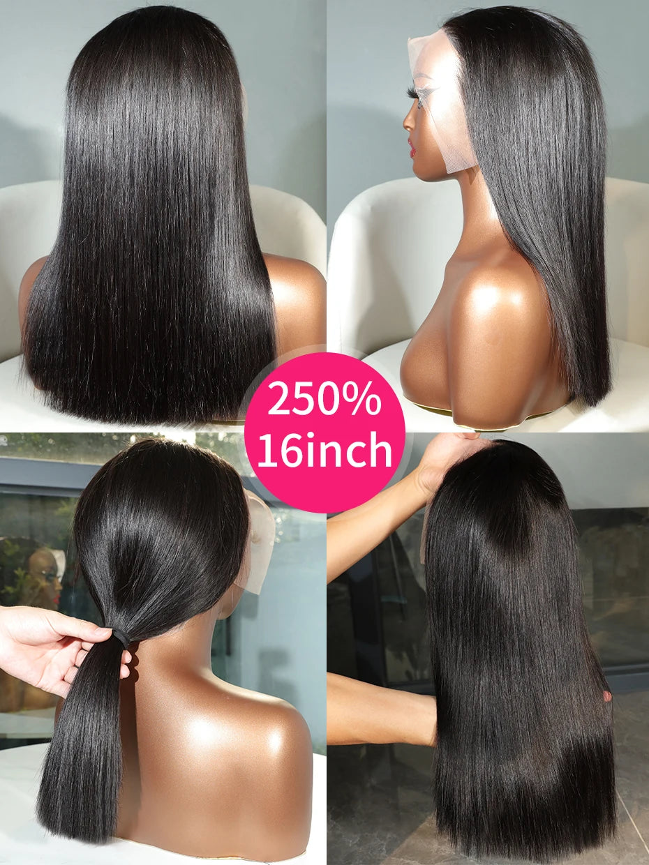 100% Human Hair Wig Glueless