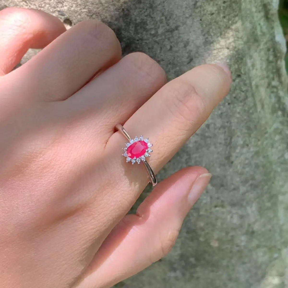 Natural Ruby Ring