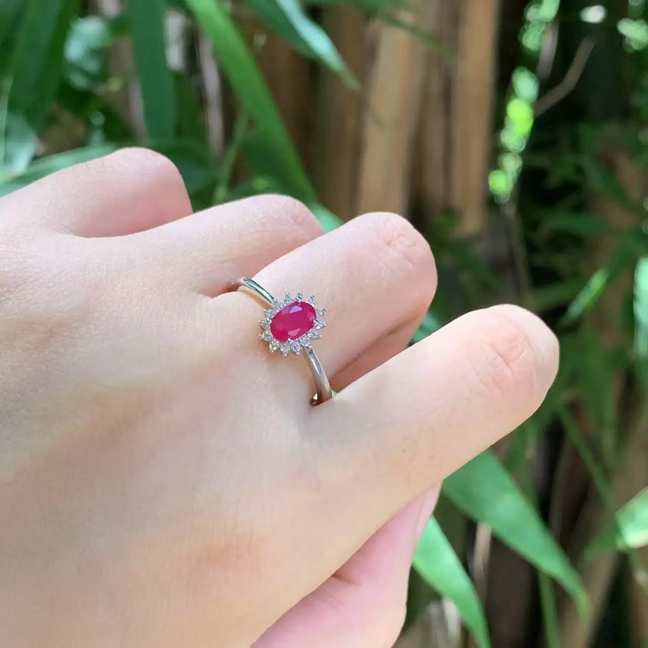Natural Ruby Ring
