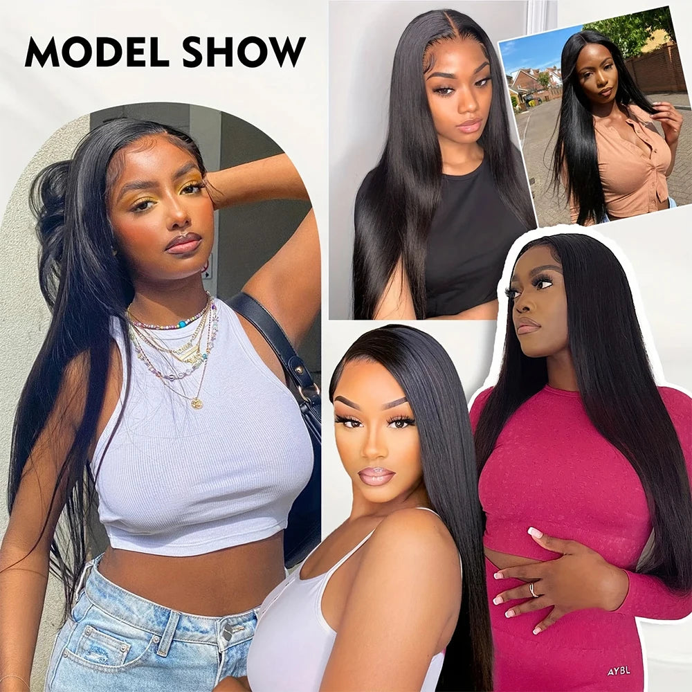 Glueless Wig Straight Human Hair Wigs