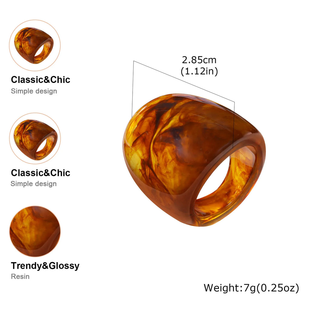 Women's Ring Oversized Geometric