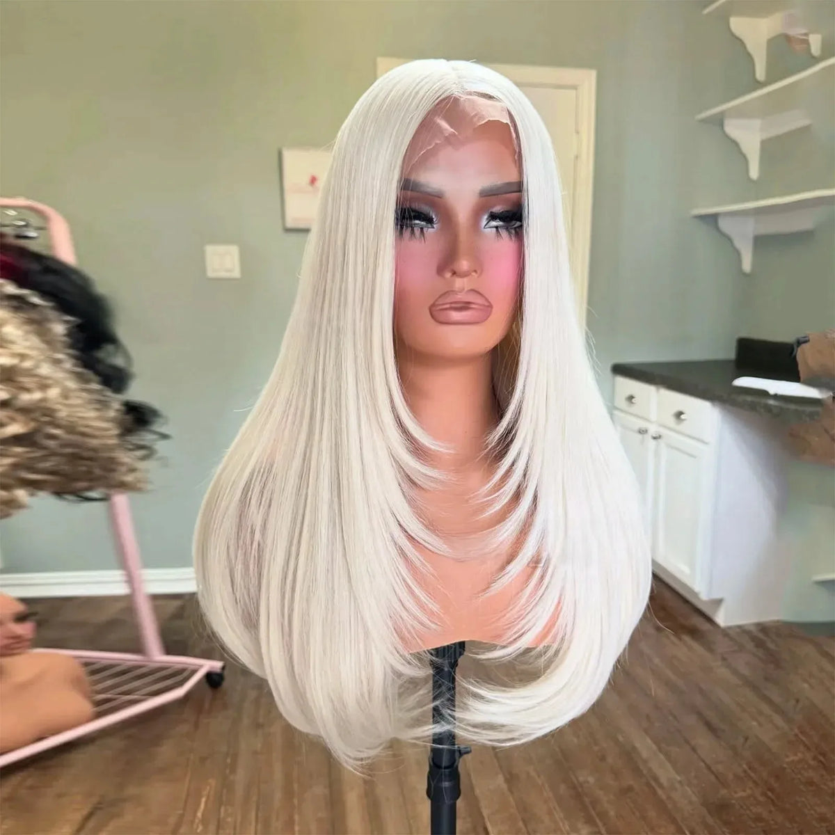 Layered Lace Front Wig  Glueless