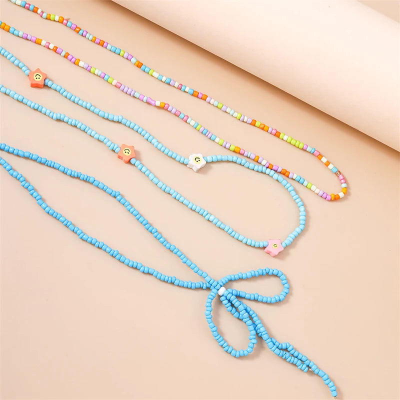 Multi-layer Colorful Beads belly Chain