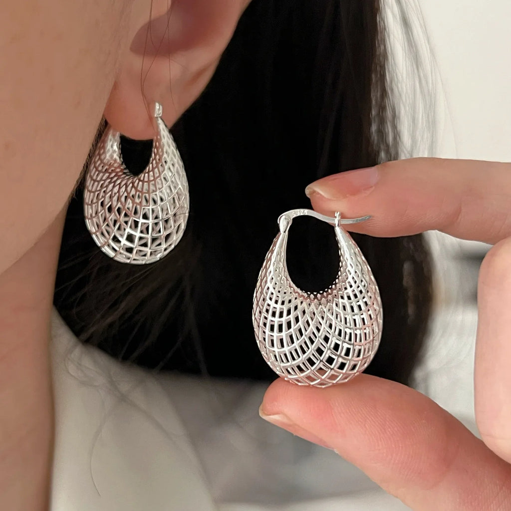 925 Sterling Silver Vintage Earrings