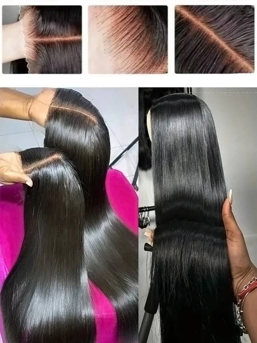 Wear And Go Glueless Straight Human Hair