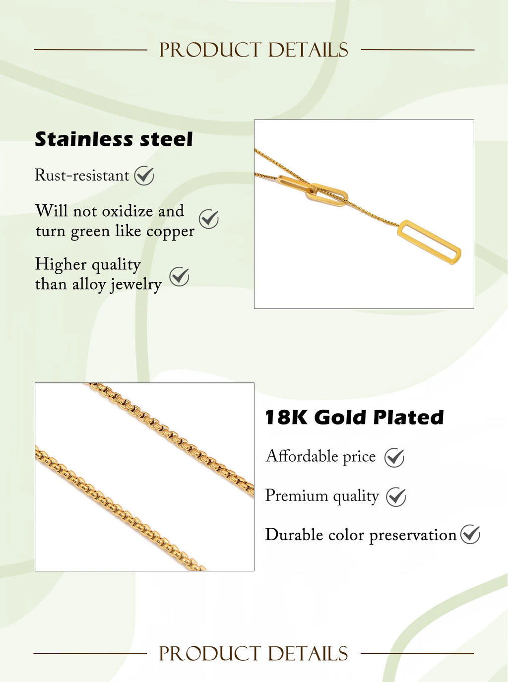 Long Necklace for Women