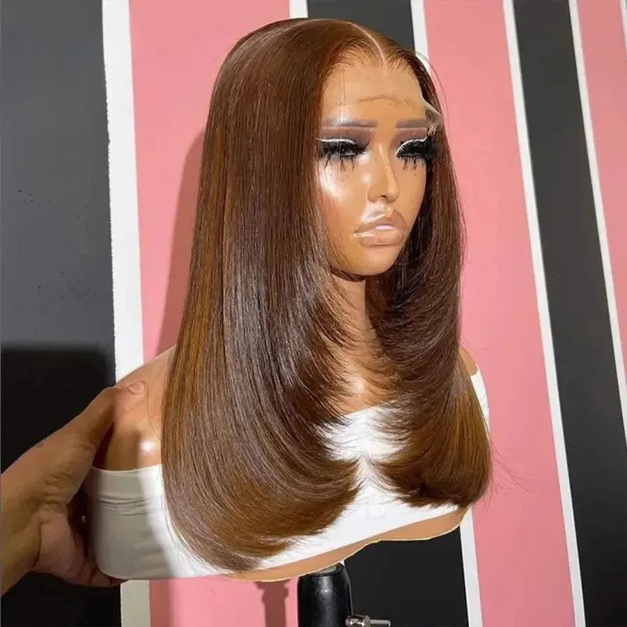 Layered Lace Front Wig  Glueless