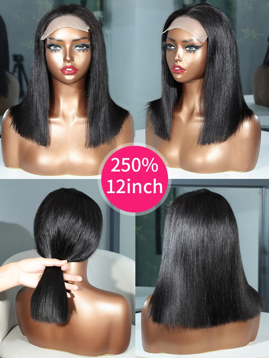 100% Human Hair Wig Glueless