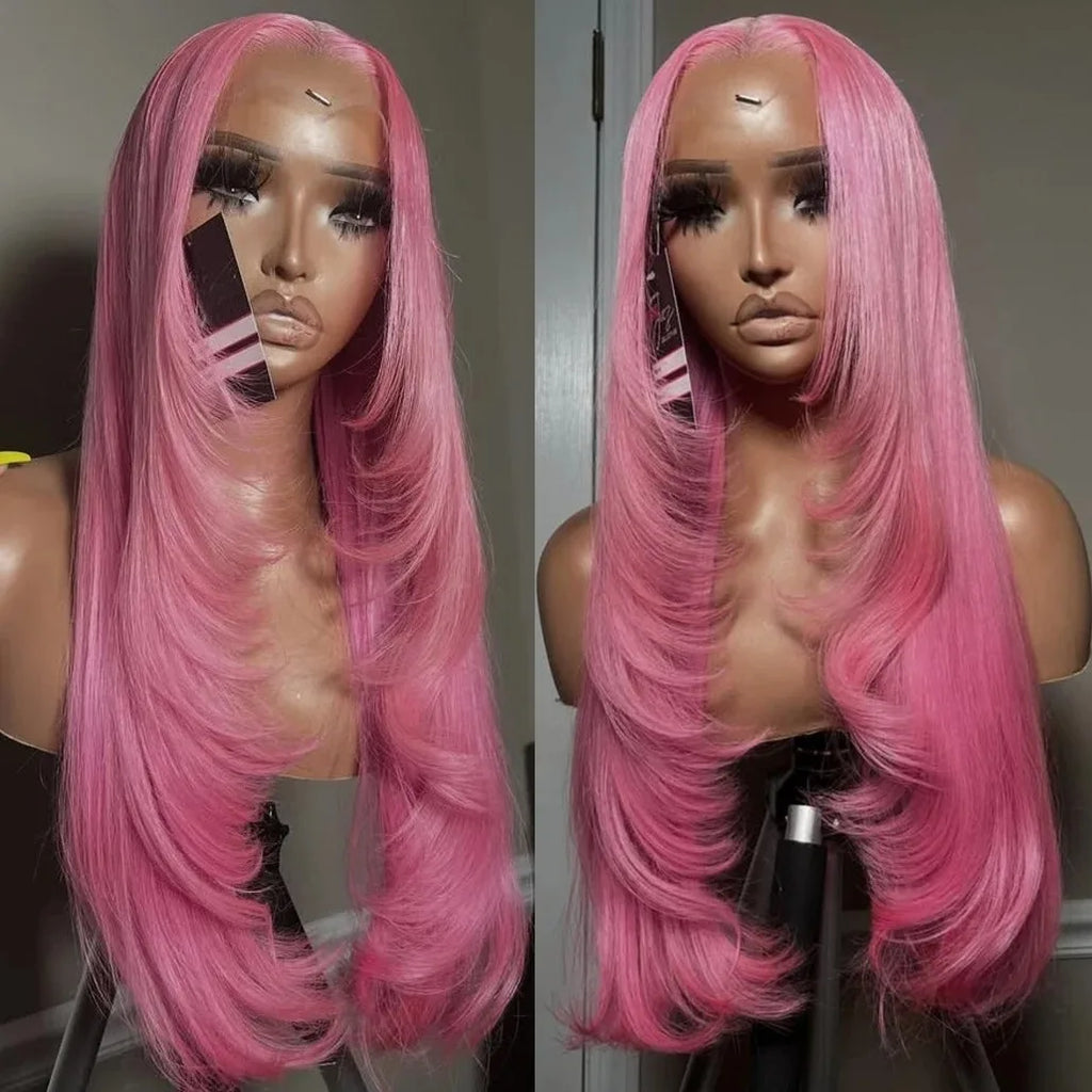 Layered Lace Front Wig  Glueless