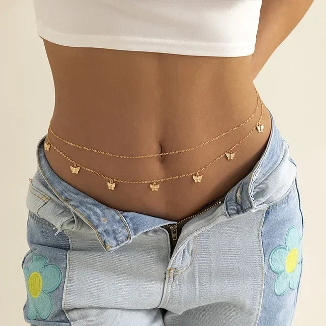 Women Waist Bead Belly Chain