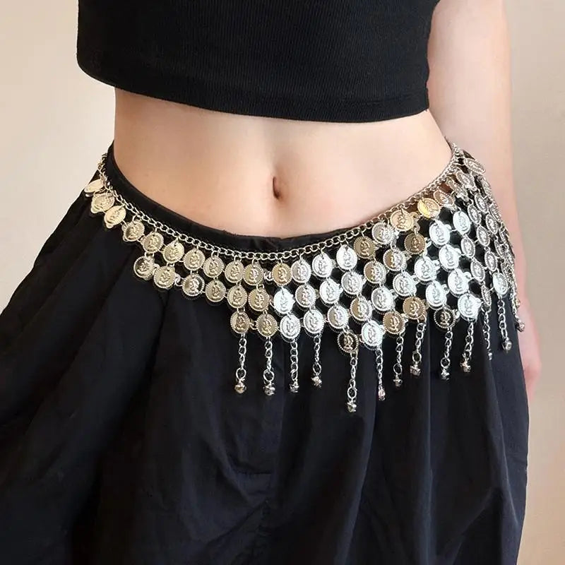 Ethnic Tassel Belly Chain