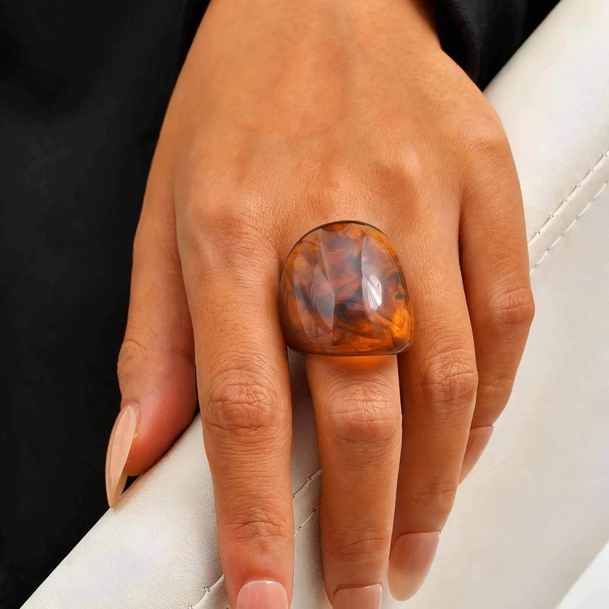 Women's Ring Oversized Geometric