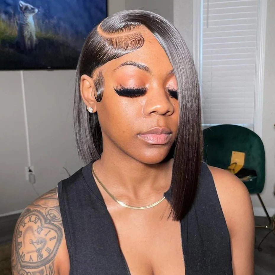 100% Human Hair Wig Glueless