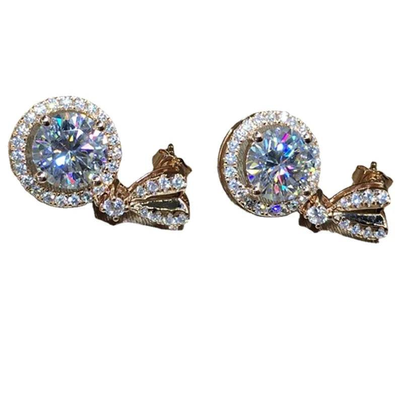 Real 14K Gold Jewelry Earring