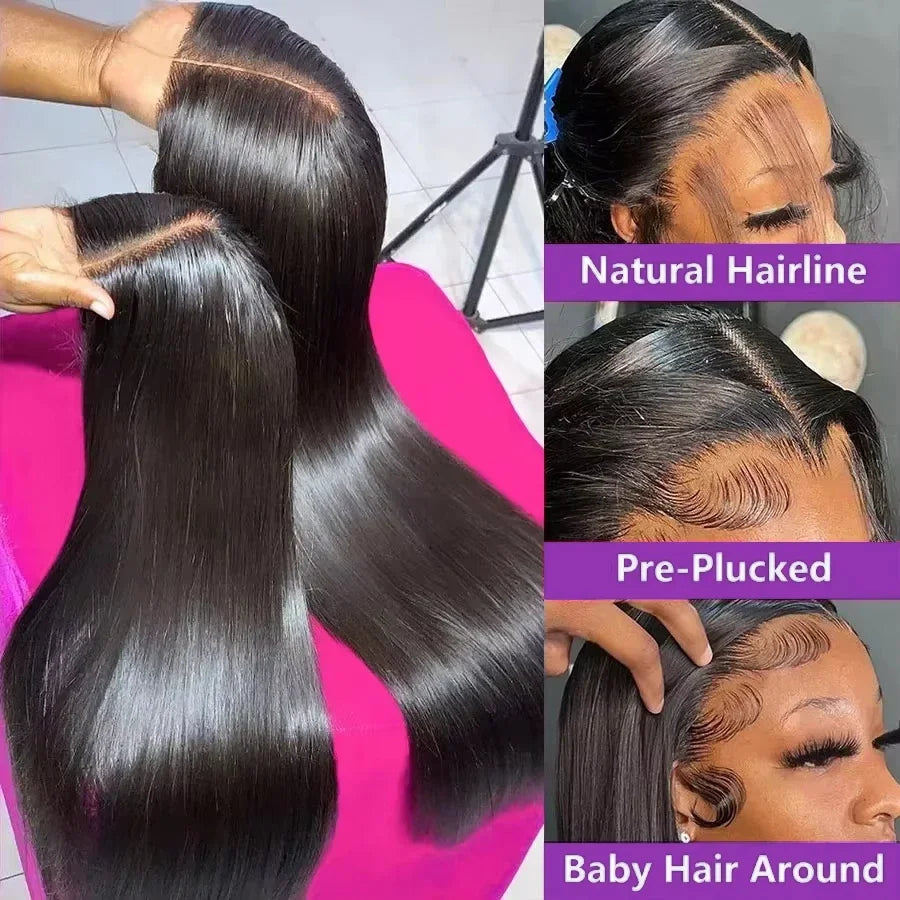 300% 13x6 HD Lace Frontal Wig  Glueless