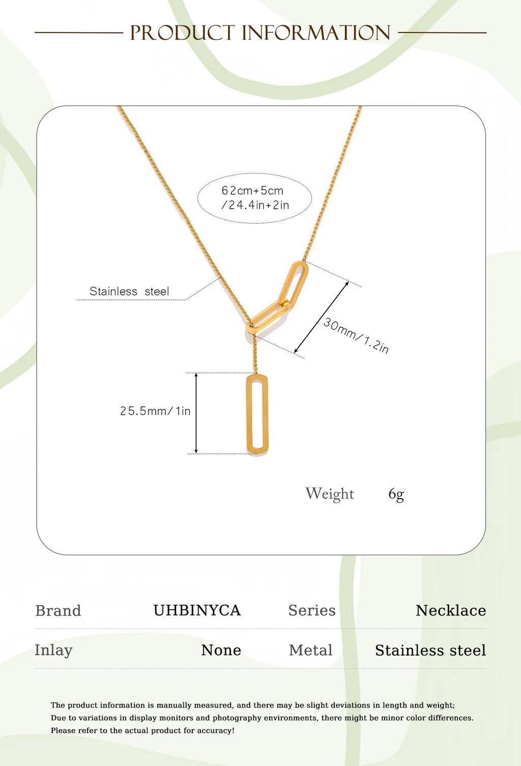 Long Necklace for Women