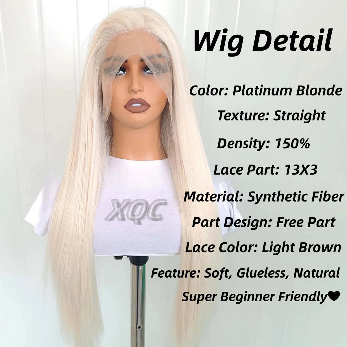 Synthetic Lace Front Wig Glueless
