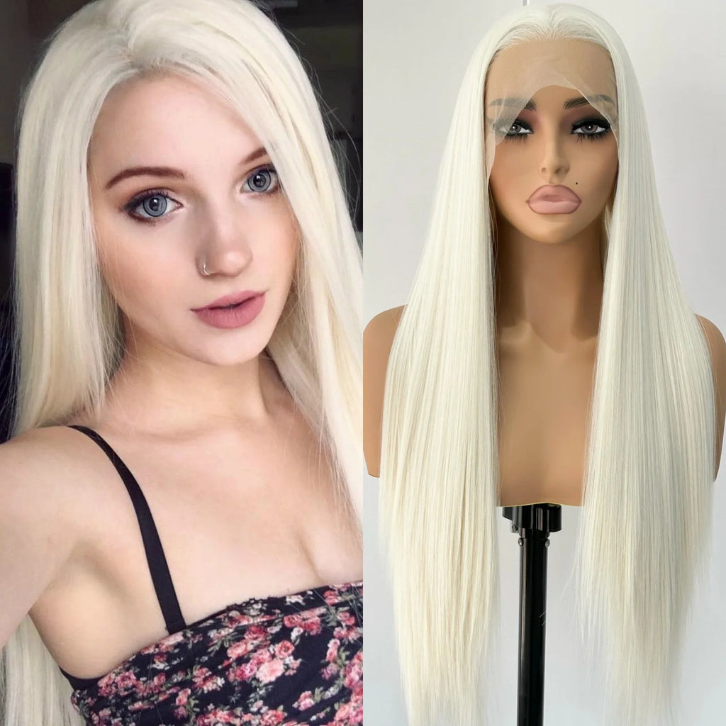 Synthetic Lace Front Wig Glueless