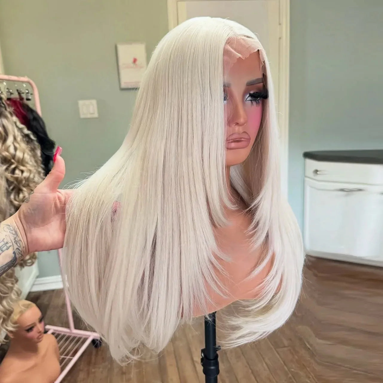 Layered Lace Front Wig  Glueless