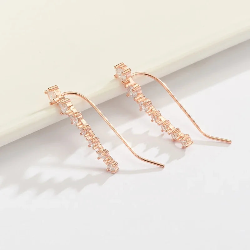 High Quality Super Shiny Zircon ft Earring