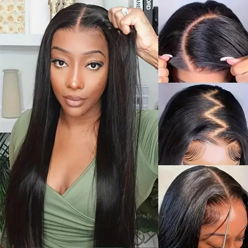 Glueless Wig Straight Human Hair Wigs