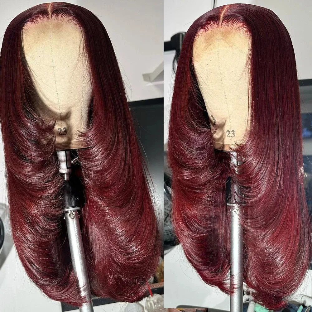 Layered Lace Front Wig  Glueless