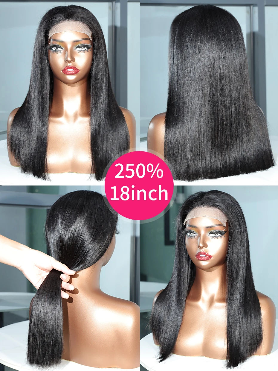 100% Human Hair Wig Glueless