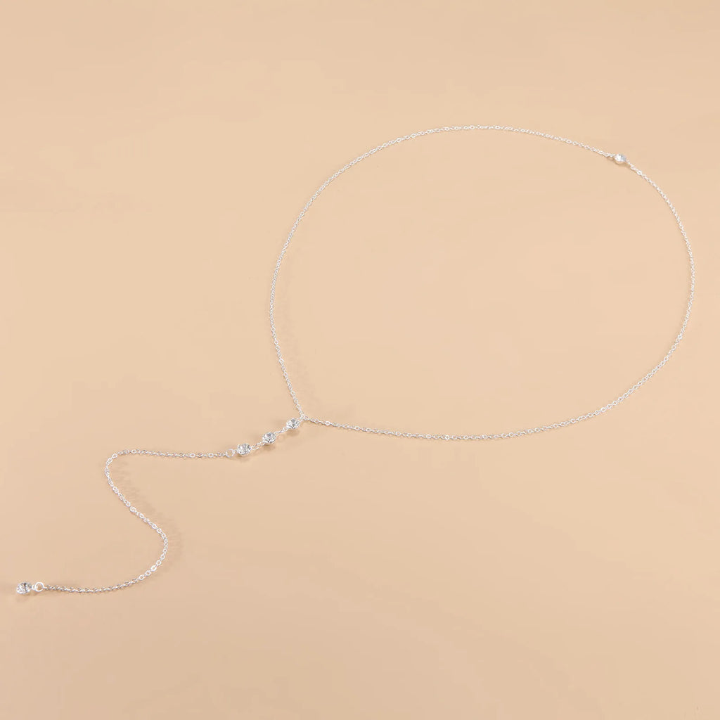 Women Long Necklace Body