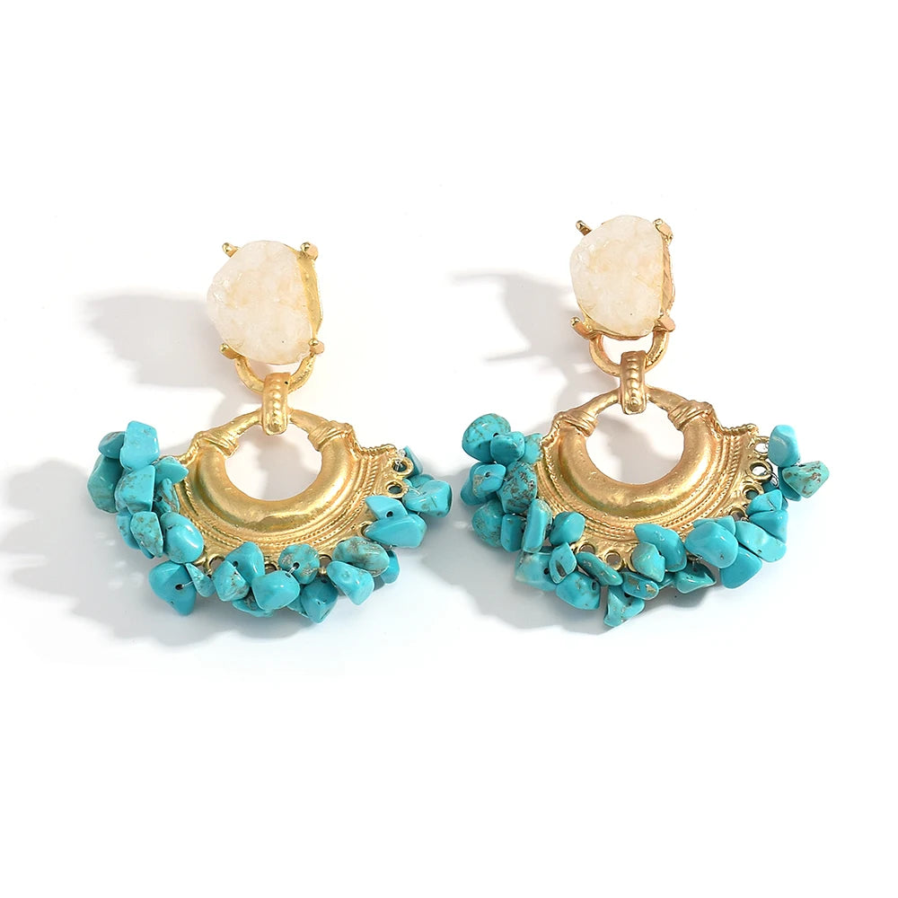 Vintage Handmade Beaded Earring